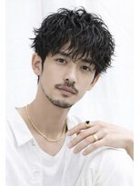 バーバーショップテト(barber shop tete)&nbsp;【京都】ショートスパイラルパーマ
