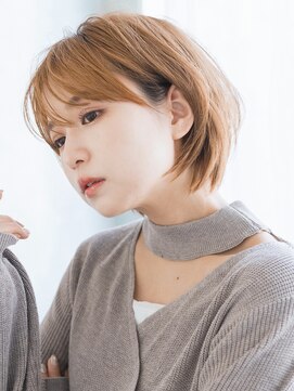 エスドットブルーム 梅田店(S.BROOM) 透明感ベージュ/ショートヘア