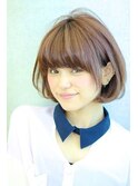 愛されショートボブ