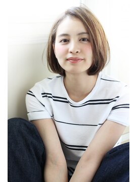 アンアミ オモテサンドウ(Un ami omotesando) 【Un ami】柔らかい質感の大人かわいいミディアムボブ(増永剛大)