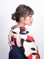 アース コアフュールボーテ 川中島店(EARTH coiffure beaute)&nbsp;☆着物ヘア☆モダンなゆる編みお団子スタイル