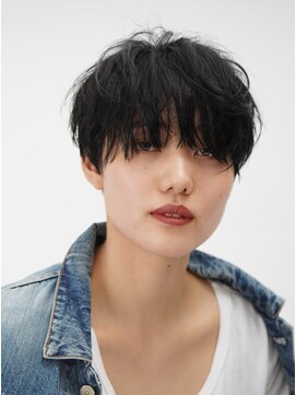 ボタンヘアー 日吉(BoTaN HAIR) 大人かっこいい★アンニュイな質感のナチュラルショート