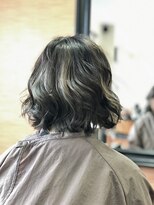 ヘアーサロン デペント(HAIR SALON Depend)&nbsp;インナーセクションカラー×グレイパール
