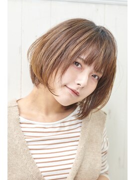 フレン(flen) 【flen】大人可愛いナチュラルショートボブ