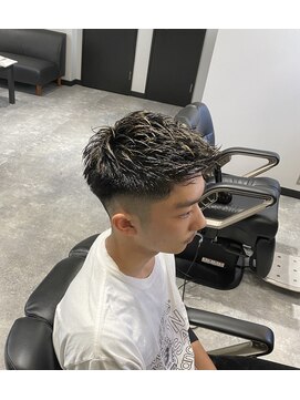 ボルド(MEN'S HAIR SALON BORDO) ジェットモヒカン×メッシュ