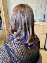 ヘアサロン シロップ(Hair Salon Syrup)&nbsp;インナーカラー　ウルトラマリンブルー