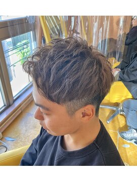 アサンタ サナ(Asante sana) 【Asante】アップバングショート×アッシュグレー