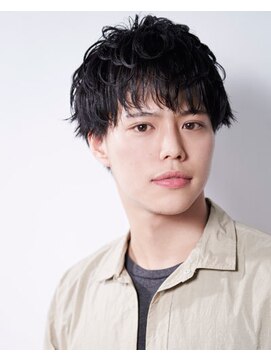 タヤ 自由が丘店(TAYA) 20代コンマヘアビジネスかき上げツイストパーマショートレイヤー