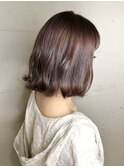 下北沢/ラベンダーカラー×ボブ×韓国ヘア