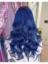 ヘアサロン トミー(Hair salon TOMMY) ネイビーブルーカラー