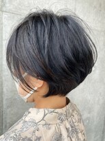 ナチュラルパーマでふんわり大人ボブ☆
