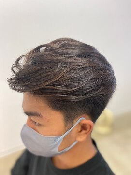 ヘアークラフト(hair craft) ツーブロックアップバングスタイル