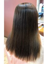 リアル(REAL)&nbsp;サラサラ縮毛矯正ロングヘアー