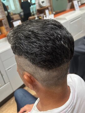 アポロカットステージ 相模大野店 アップバング/ツーブロックマッシュ<理容室>[メンズ/相模大野]