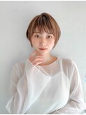 【joemi】斜めバンググレージュカラーシルキーベージュ(小倉太郎