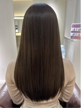 エアー 銀座タワー(AIR) プレミアムケアカラー/髪質改善/美髪/ツヤ髪スタイル【榛葉】