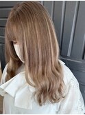 20代30代大人可愛いプルエクステミルクティベージュカラー
