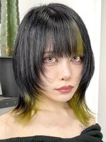 ウィコ 新宿(WICO)&nbsp;イエローブラック[新宿駅/イメチェン/ハッシュカット]