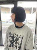 wide bang bob