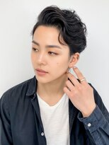 ブロッサム 東中野店&nbsp;コンマヘアツーブロックマッシュカルマパーマノーセットマッシュ