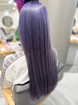 ミエルヘアーエスト 新宿店(mielhair est) ラベンダーブルー