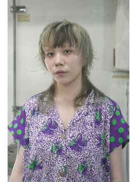 マーシー(MAAAAAC) 【MAAAAAC】オリーブベージュウルフ