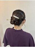 大人かわいいタイトシニヨン*