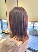 毛先を軽く！外はねロブ