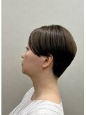 大人女子ショートボブ