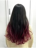 ☆ブラッドピンクグラデーション☆