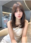 レイヤーカット ケアブリーチ ダブルカラー 41112