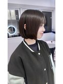 あご下2cm丸みボブ【梅田】