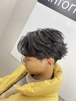 ヘアサロン アウラ(hair salon aura) フェザーショートフェザーパーマカルマパーマシャドウパーマ