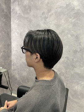 バディ(BUDDY) メンズハイライトセンターパート