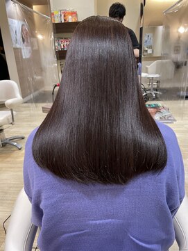 メルバイグラフ 梅田(mel by GRAFF) 「縮毛矯正で叶える理想のストレートヘア」