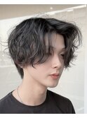 大人色気パーマ