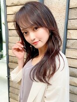 アフロートフクオカ(AFLOAT FUKUOKA)&nbsp;【福岡初出店☆AFLOAT 福岡】小顔前髪ありくびれレイヤーカット