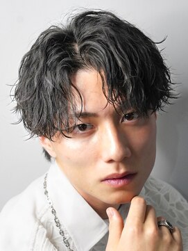 フィフス 仙台(fifth) 仙台ツイストスパイラルパーマセンターパートウルフカットゆるめ