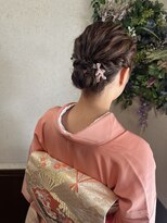 ヘアーズ ラブリージョブリー(hair's Lovely Jubbly) 【横田】ゆるふわアップヘア