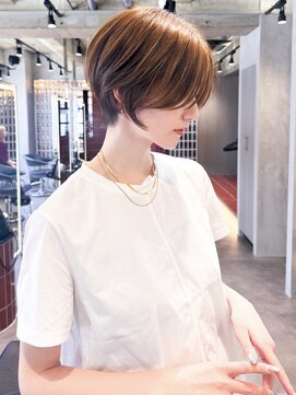 ロンド エメ 柏(Lond aimer) ミニウルフレイヤーカット顔周りカット前髪カットショート/柏柏