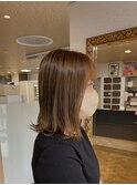 大人可愛い20代30代40代カラー/ミディアム/宮崎