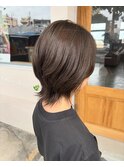 オリーブベージュ×ウルフ