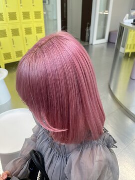 ジーナリア(Xena ria) 《衣織》ペールピンク/ハイトーン/顔周り