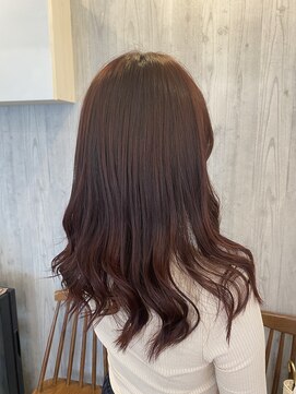 ミリ 奈良店(mm) 暖色カラー　韓国巻き　髪質改善アプトグロス