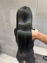 ティーリング 天王町(T ring)&nbsp;カット+カラー+髪質改善トリートメント