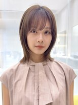 ピークアブー 銀座中央通り(PEEK-A-BOO)&nbsp;くびれレイヤーでお手入れ簡単結べるボブ