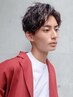 【メンズパーマ限定】カット+デザインパーマ￥9900