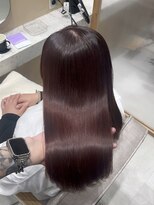 ジーナ サンシャイン通り池袋(Zina)&nbsp;髪質改善 ピンクブラウン ブリーチなし 艶髪 [Zina mizuki]