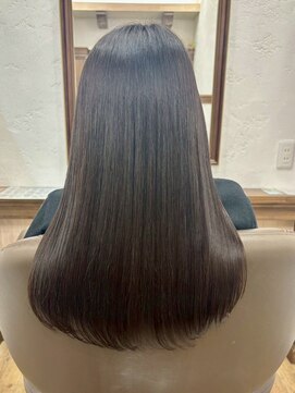 アミリー ひたち野うしく店(Amily) ハイライトバレイヤージュダブルカラーケアブリーチ20代30代