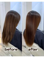 シゲ 自由が丘店(SHIGE)&nbsp;乾かすだけでまとまる地毛風髪質改善ストレート40代50代縮毛矯正